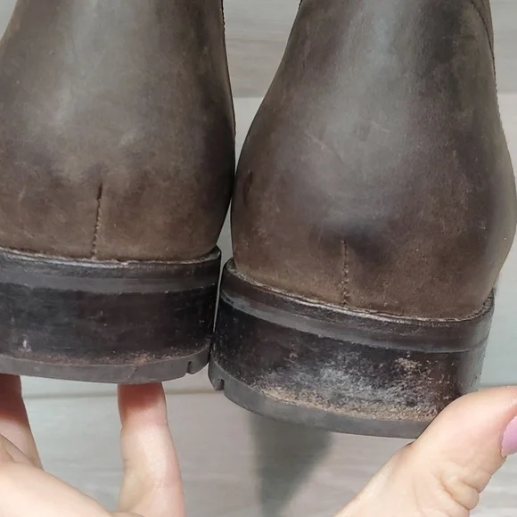 Olukai Womens Kaona II Ankle Side zip Leather Boots shoes sz 7.5 - Picture 6 of 10